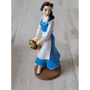 Belle glitter‎ bread basket beast Disney Pixar toy figure